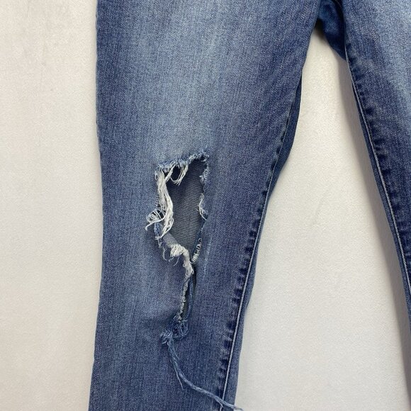 KUT from the Kloth Carlo Ankle Skinny Button Fly Jeans Women 10 Mid-Rise Stretch - Picture 16 of 16